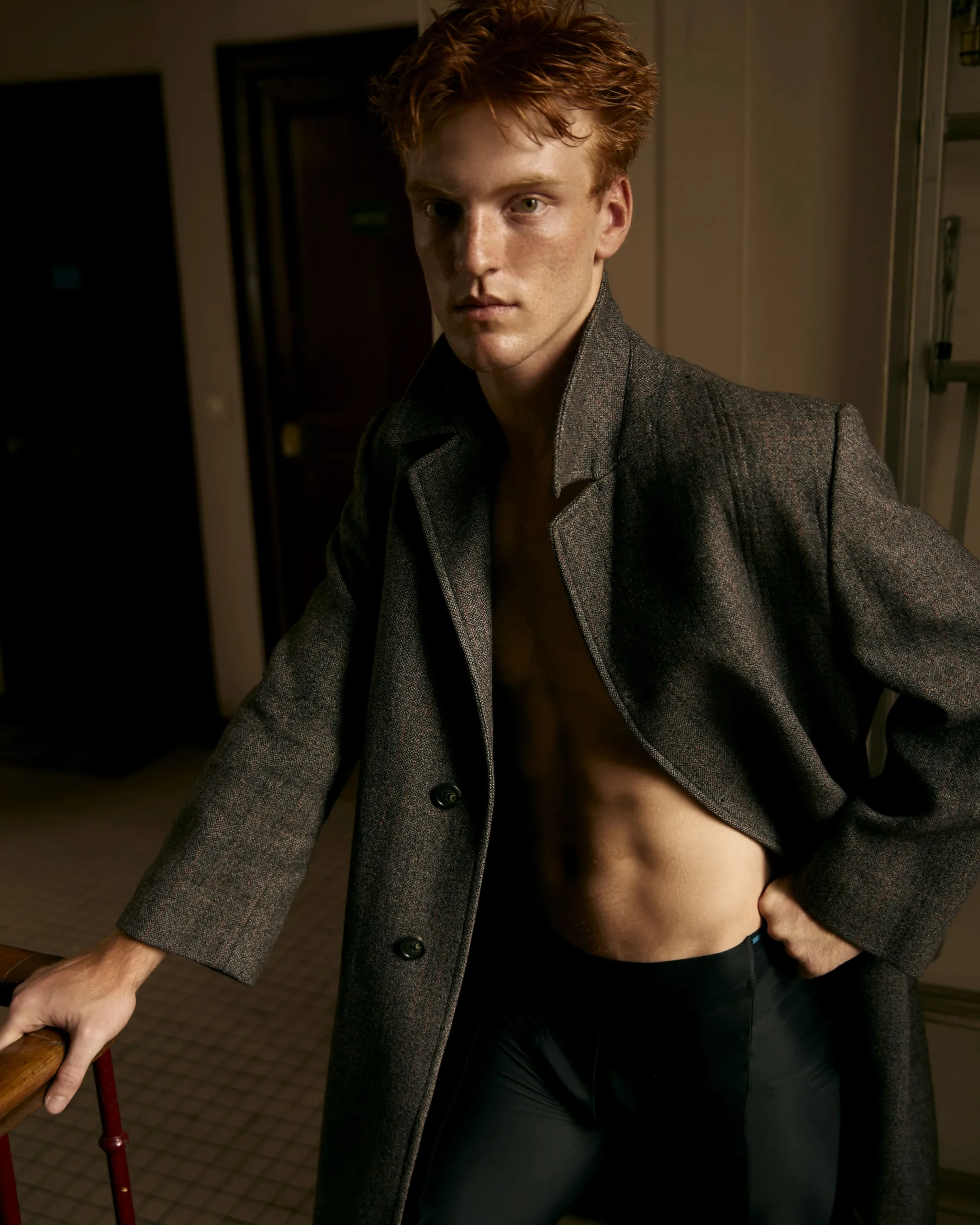 Model test in Paris by Efimtsev Nicholas / Test mannequin à Paris