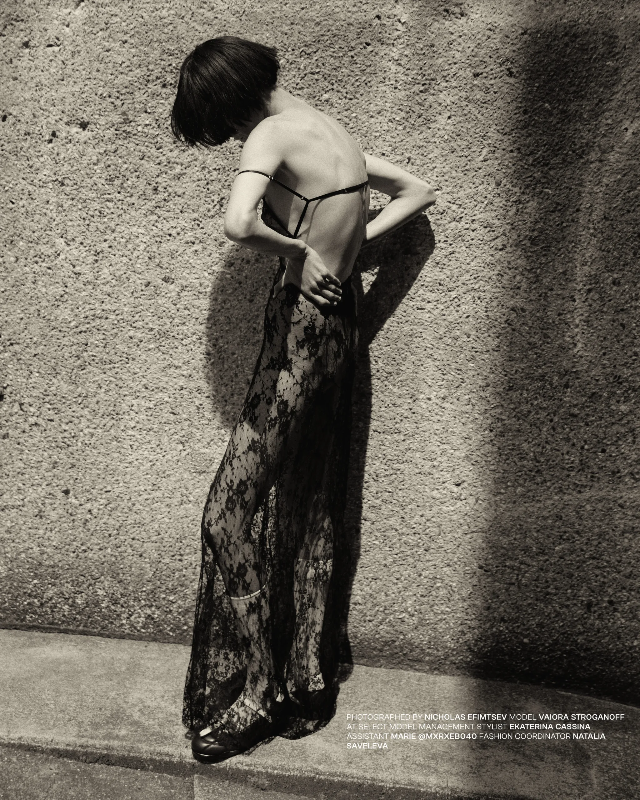 Model test in Paris by Efimtsev Nicholas / Test mannequin à Paris